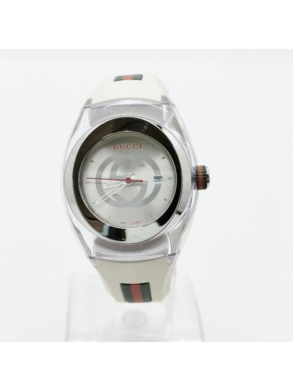 Gucci Watch 137.3 34mm Women's Whites 250-070825